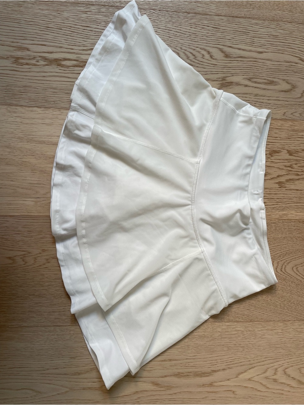 Ivivva White Athletic Skirt with Built-In Shorts